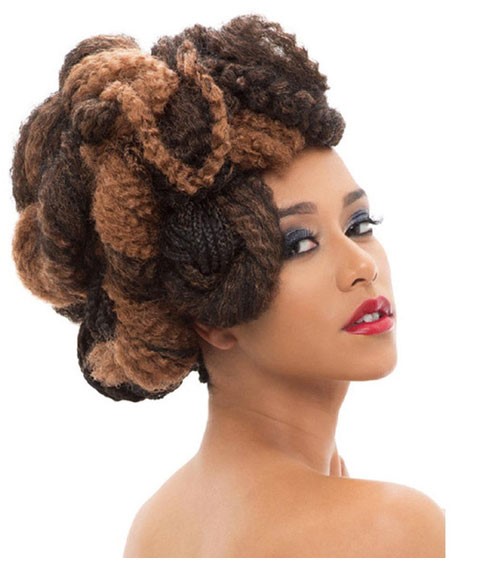 afro wig twist