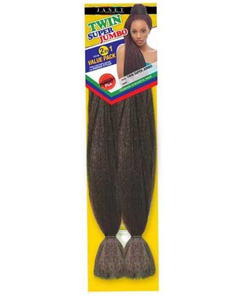 Janet Syn Twin Super Jumbo Braid | Synthetic Hair | Janet Collection | Paks Janet Syn Twin Super Jumbo Braid | Synthetic Hair | Janet Collection | Paks
