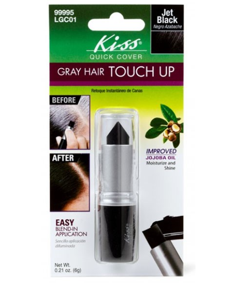 Kiss Quick Cover White Hair Concealer – 7g, Weiße Haare & Bart Abdecken, Wasserfest, Einfach Mit Shampoo Entfernbar