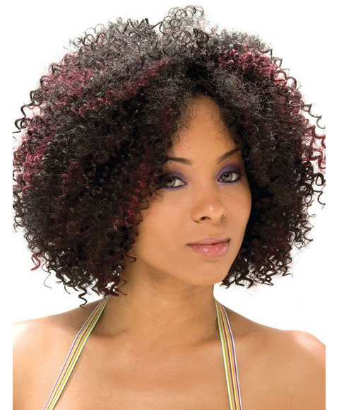 Glance Syn Soft Jerry Curl Weave Glance Model Model
