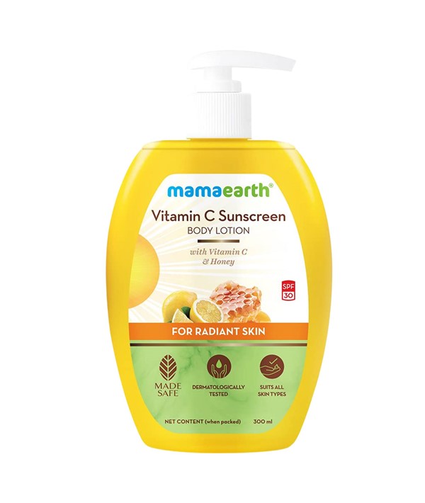 Vitamin C And Honey Vitamin C Sunscreen Body Lotion For Ra