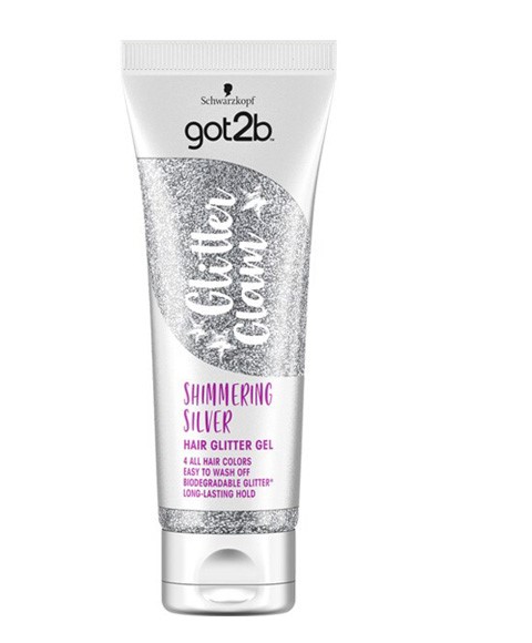 Got2b Shimmering Silver Hair Glitter Gel | Buy Online | Schwarzkopf got2b Hair Styling Products Got2b Shimmering Silver Hair Glitter Gel | Buy Online | Schwarzkopf got2b Hair Styling Products