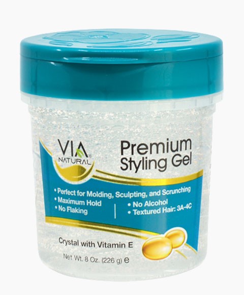 VIA NATURAL Premium Styling Gel [Crystal & Vit E]