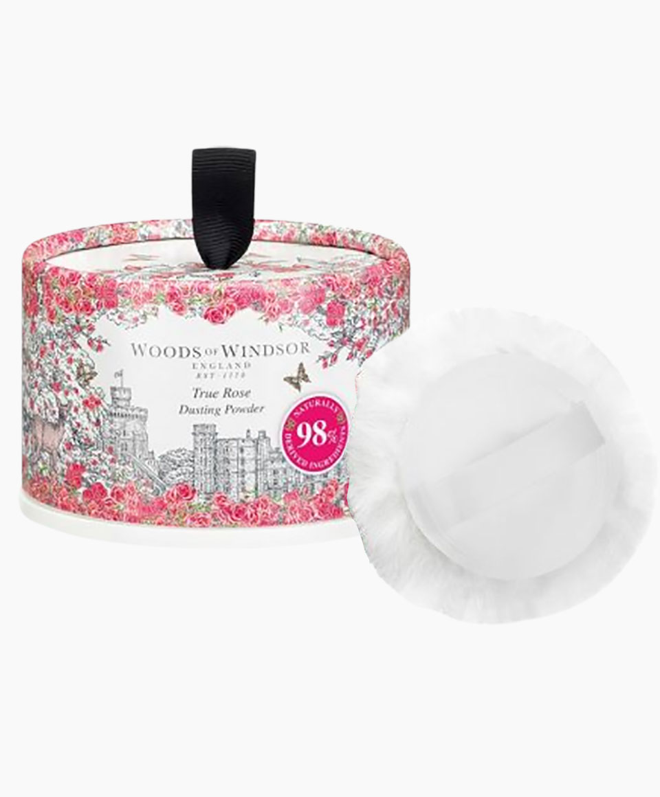 True Rose Dusting Powder Woods of Windsor Cool Body