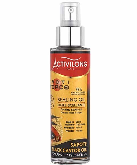 Acti Force Black Castor Oil Sealing Oil | Activilong Paris | Ethnic  Products from Paris | Children Hair Formula
