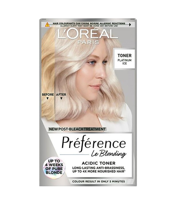 Preference Le Blonding Acidic Toner Platinum Ice | Loreal