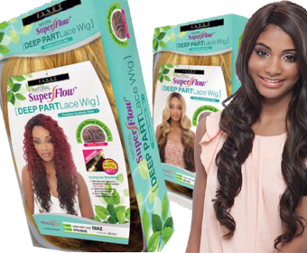 Super Flow Deep Part Lace Wigs