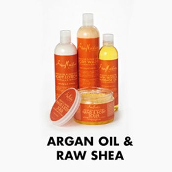 Shea Moisture Argan Oil And Raw Shea