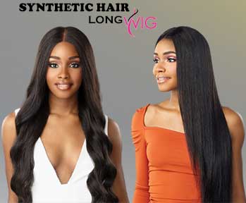 Synthetic Hair Wigs | Short & Long Hair Wigs | Pak Cosmetics