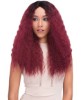 Natural Super Flow Deep Part Syn French Lace Wig