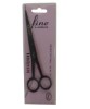 Barber Scissors Stainless Steel Black