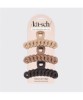 Kitsch Chain Claw Clip 3Pc Set Neutral