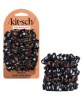 Kitsch Extra Gentle Ruched Satin Scrunchies Ghosts And Pumpkins