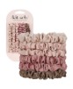 Kitsch Terracotta Ruched Satin Scrunchies