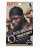 Red By Kiss Power Wave Silky Satin Durag HD11 Black