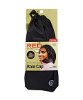 Premium Satin Lined Rain Cap HQ501 Black