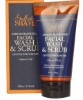 Shave African Black Soap Facial Wash And Scrub