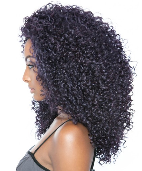 Red Carpet Berry Curly Lace Front Wig Syn 3B Jordan Curl