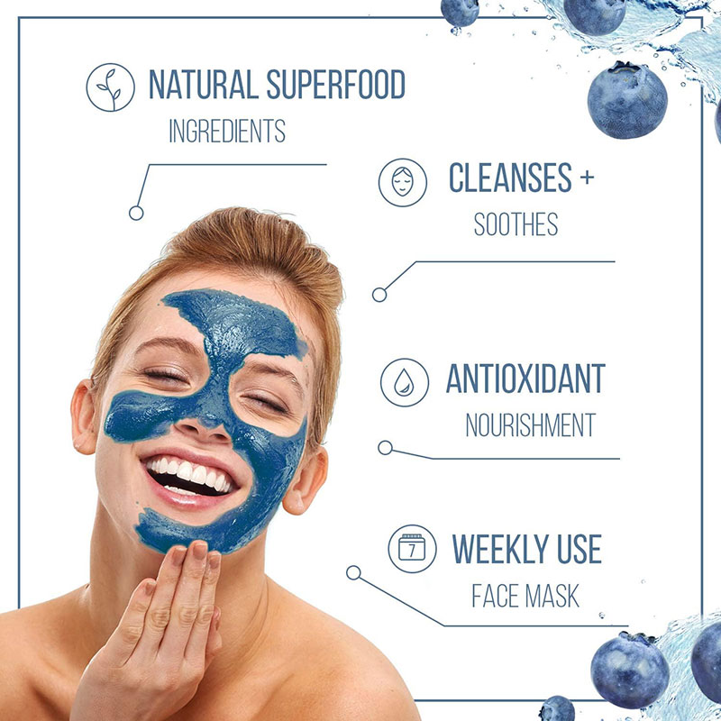 7Th Heaven Superfood Blueberry Mud Mask