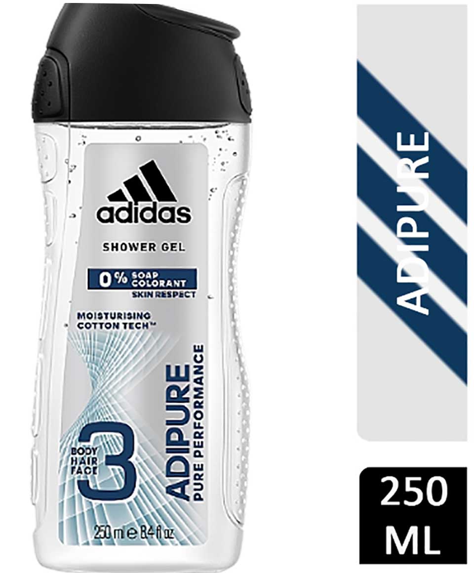 Adidas 3 In 1 Adipure Shower Gel