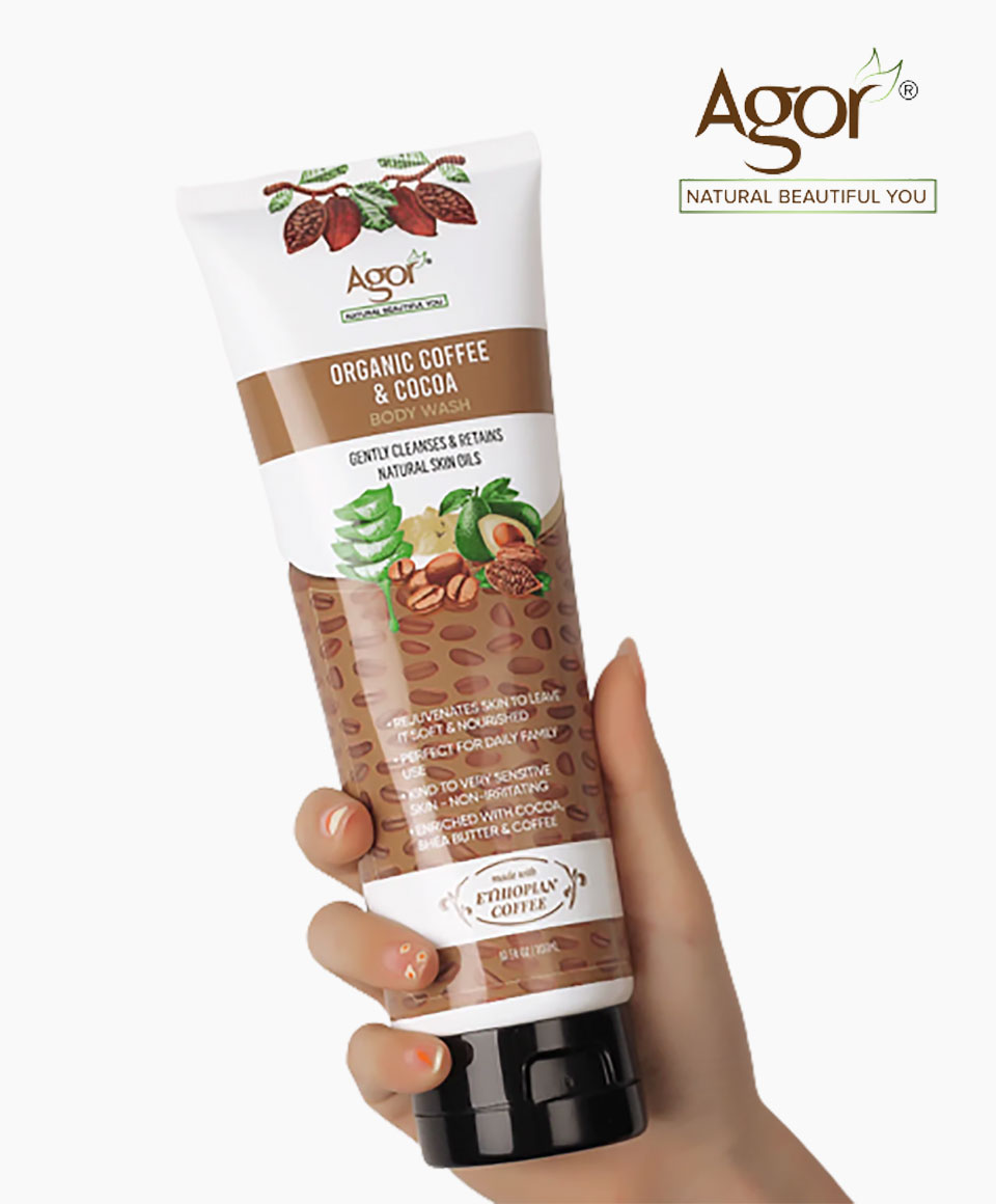 Organic Coffee And Cocoa Body Wash