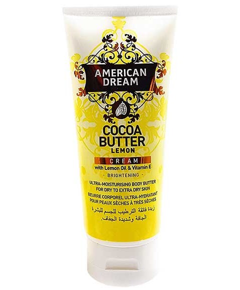American Dream Cocoa Butter Cream With Lemon