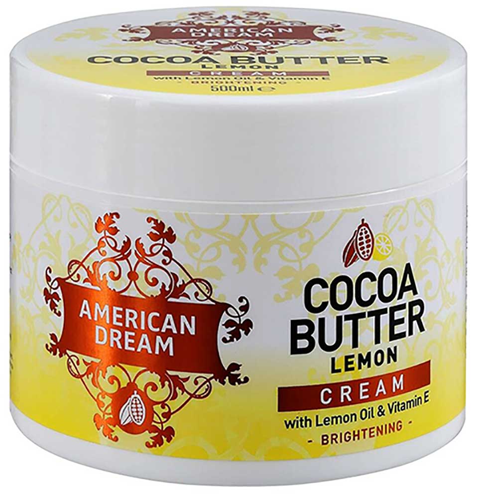 American Dream Cocoa Butter Cream With Lemon