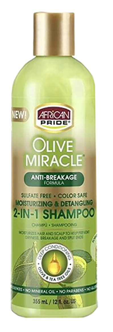 Olive Miracle Anti Breakage 2 In 1 Shampoo And Conditioner