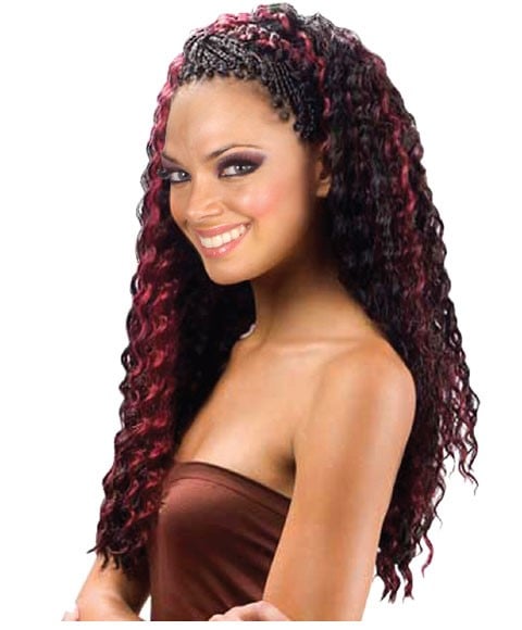 Curly Braiding Hair Weave Synthetic Premium Quality
