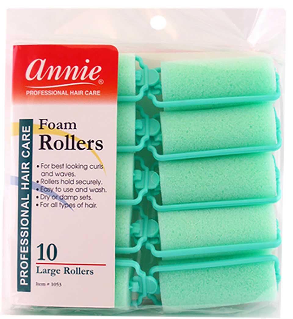 Annie Foam Rollers Green