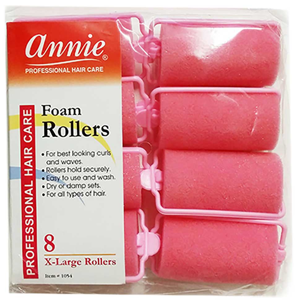 Annie Foam Rollers Pink