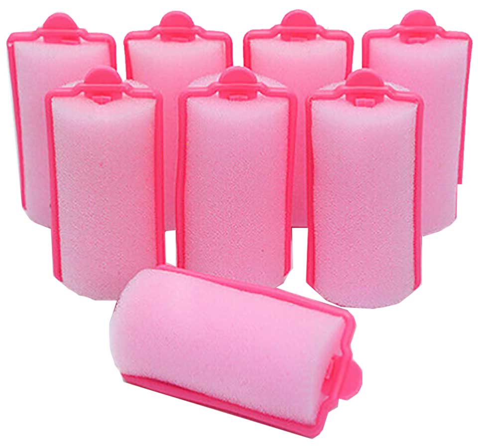 Annie Foam Rollers Pink