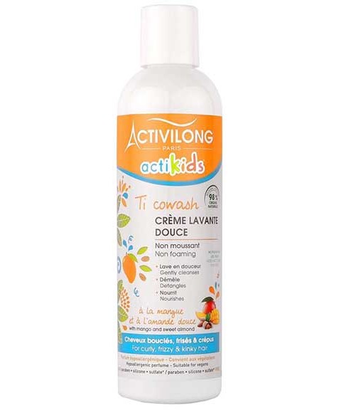 Acti Kids Non Foaming Cowash With Mango And Sweet Almond