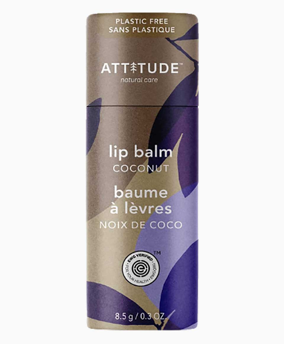 Attitude Leaves Bar Coconut Lip Balm