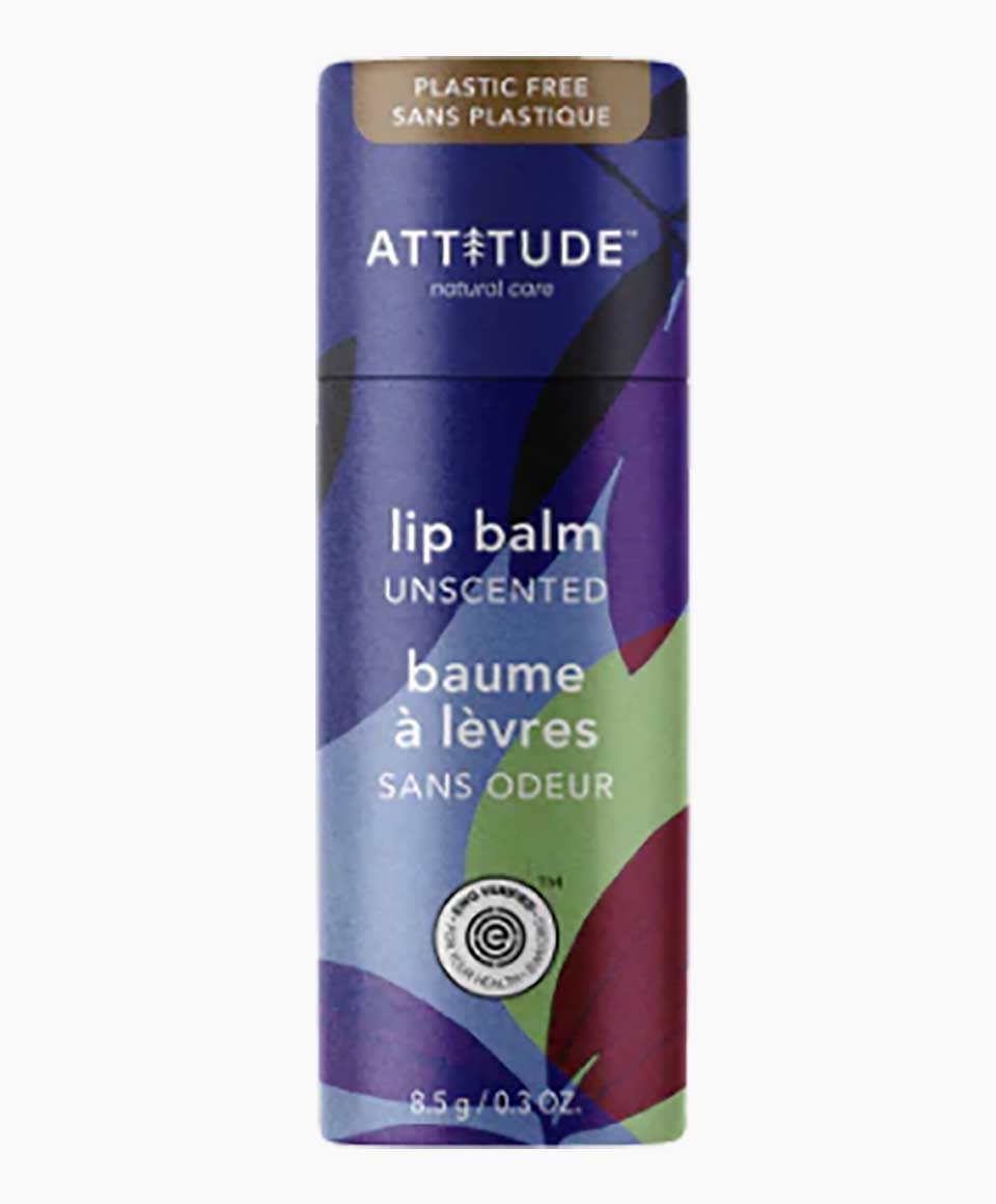 Attitude Leaves Bar Unscented Lip Balm