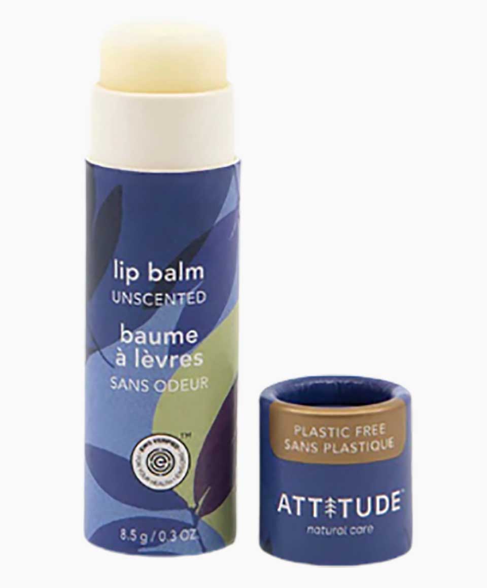 Attitude Leaves Bar Unscented Lip Balm