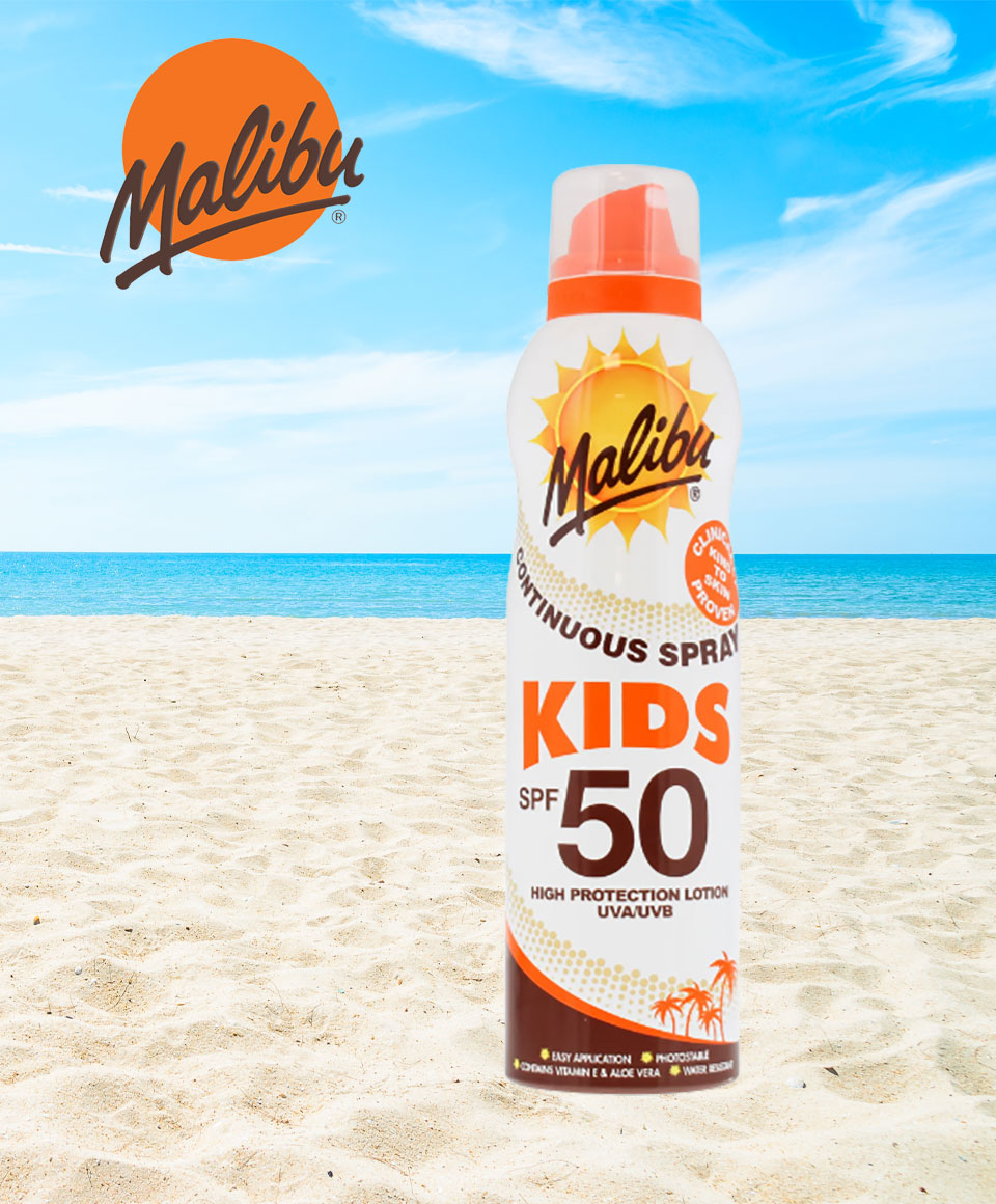 Malibu Kids Continuous Lotion Spray SPF50
