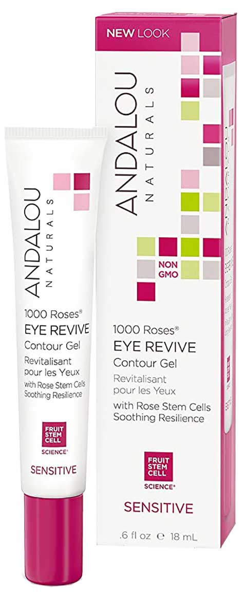 Andalou Naturals 1000 Roses Eye Revive Sensitive Contour Gel
