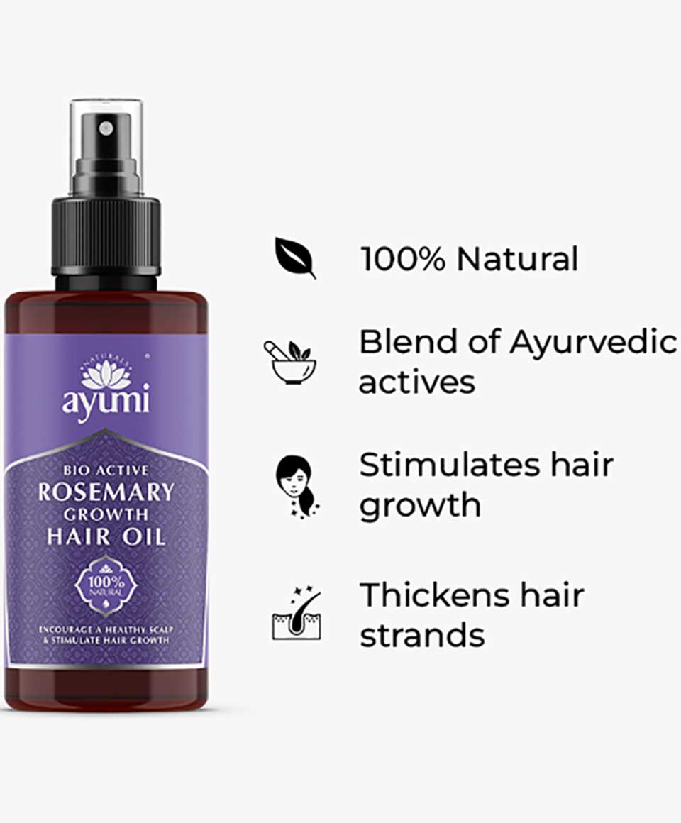 Ayumi Bio Active Rosemary Growth Hair Oil