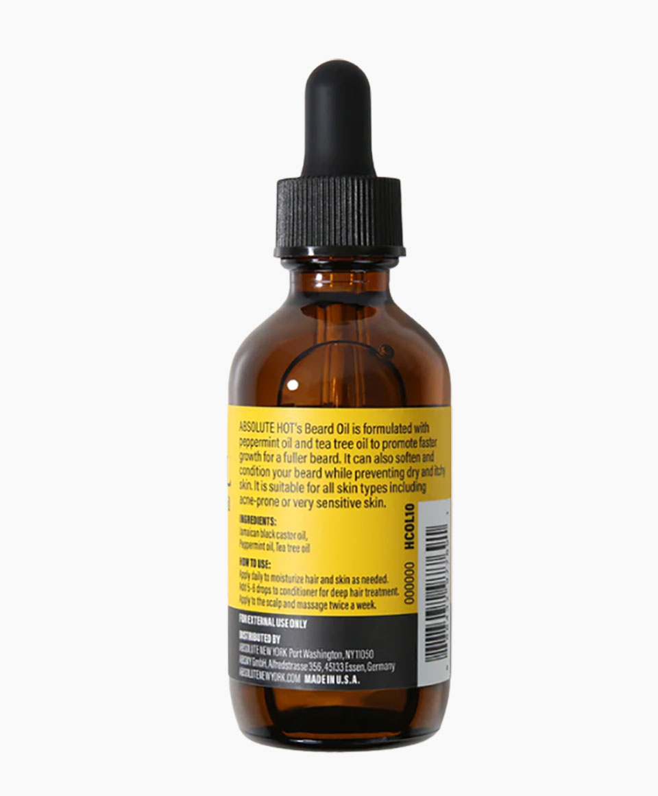 Revitalizing JBCO Beard Oil Enhanced With Tea Tree And Peppermint Oil