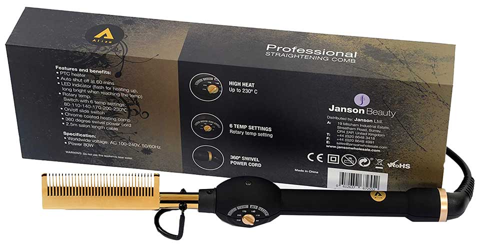 Aliza Professional Professional Straightening Comb