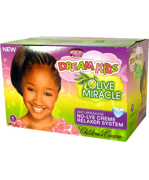 Dream Kids Olive Miracle No Lye Creme Relaxer System 