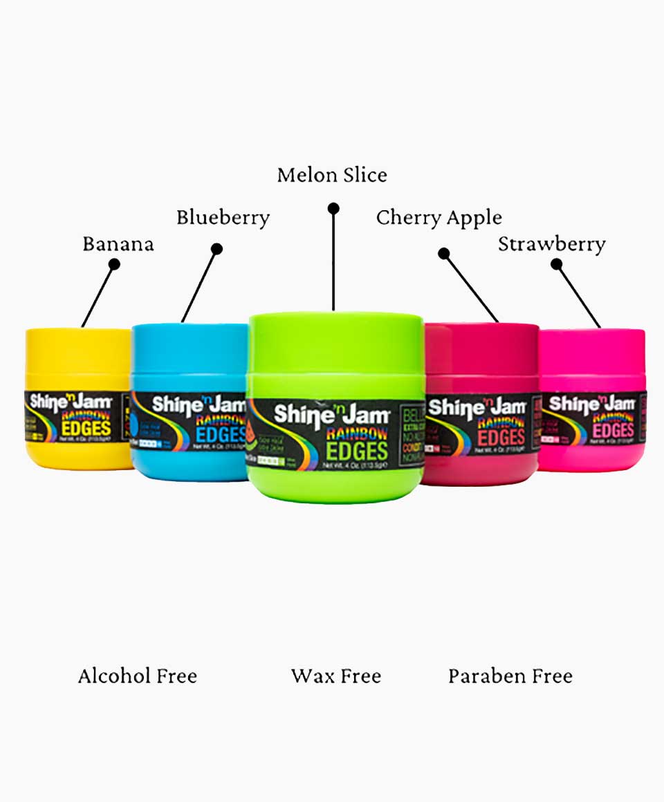 Shine N Jam Rainbow Edges Blueberry Blast