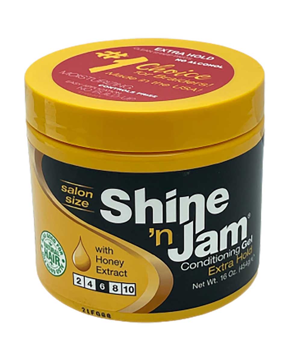 Shine N Jam Conditioning Gel Extra Hold With Honey Extract Ampro