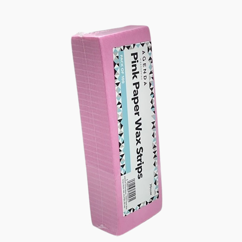 Agenda Disposables Paper Wax Pink Strips