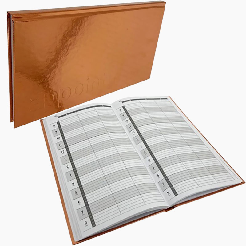 Agenda Hairdressing Appointment Book AB3 Bronze