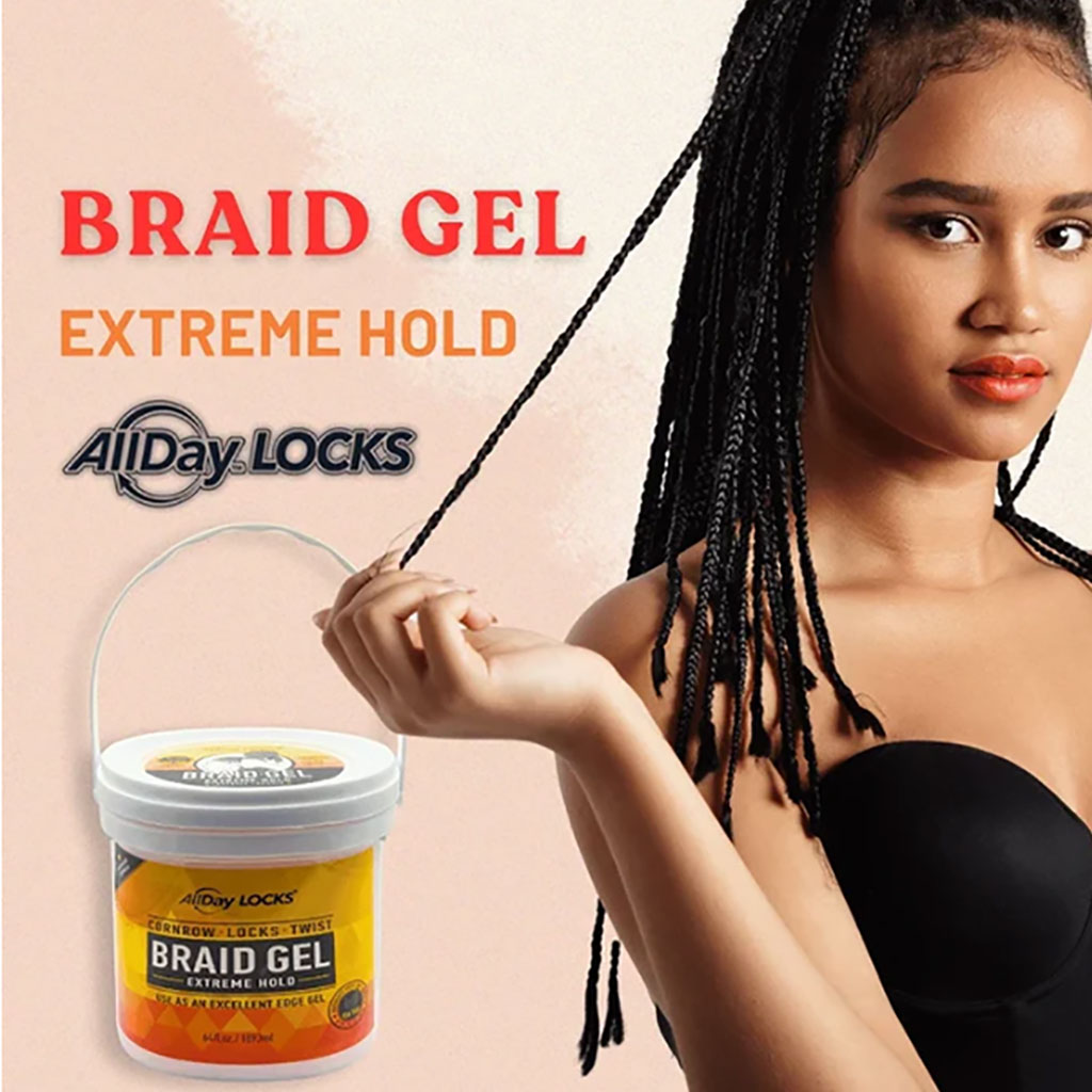 Allday Locks Twist Extreme Hold Braid Edge Gel