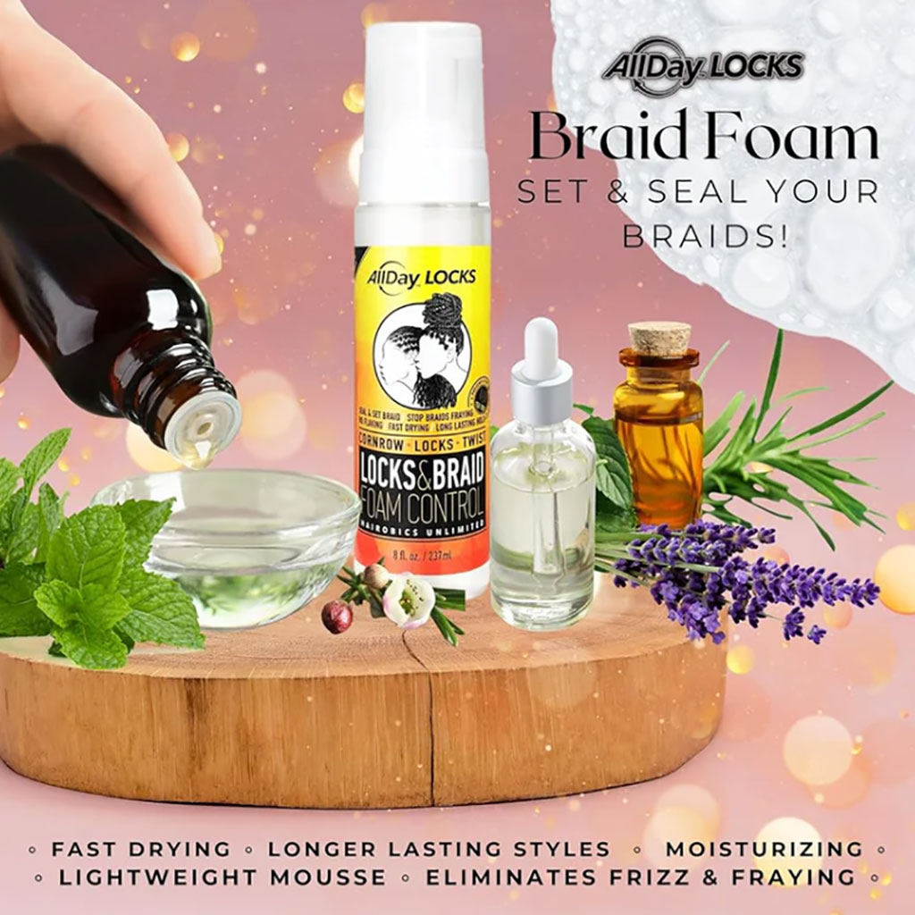 Allday Locks And Braid Foam Control