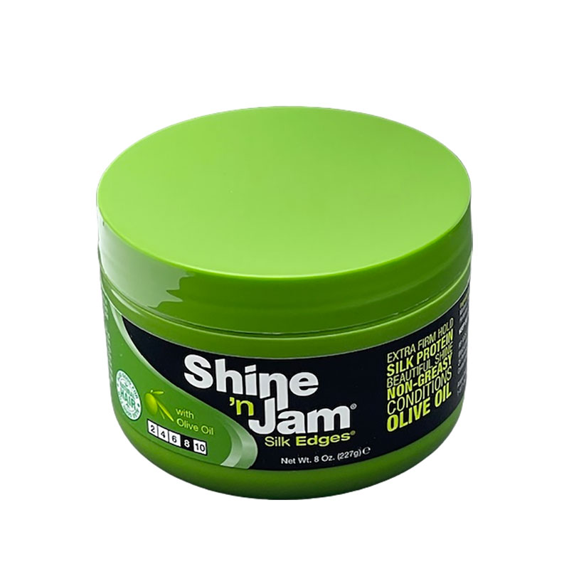 Shine N Jam Silk Edges With Olive Oil