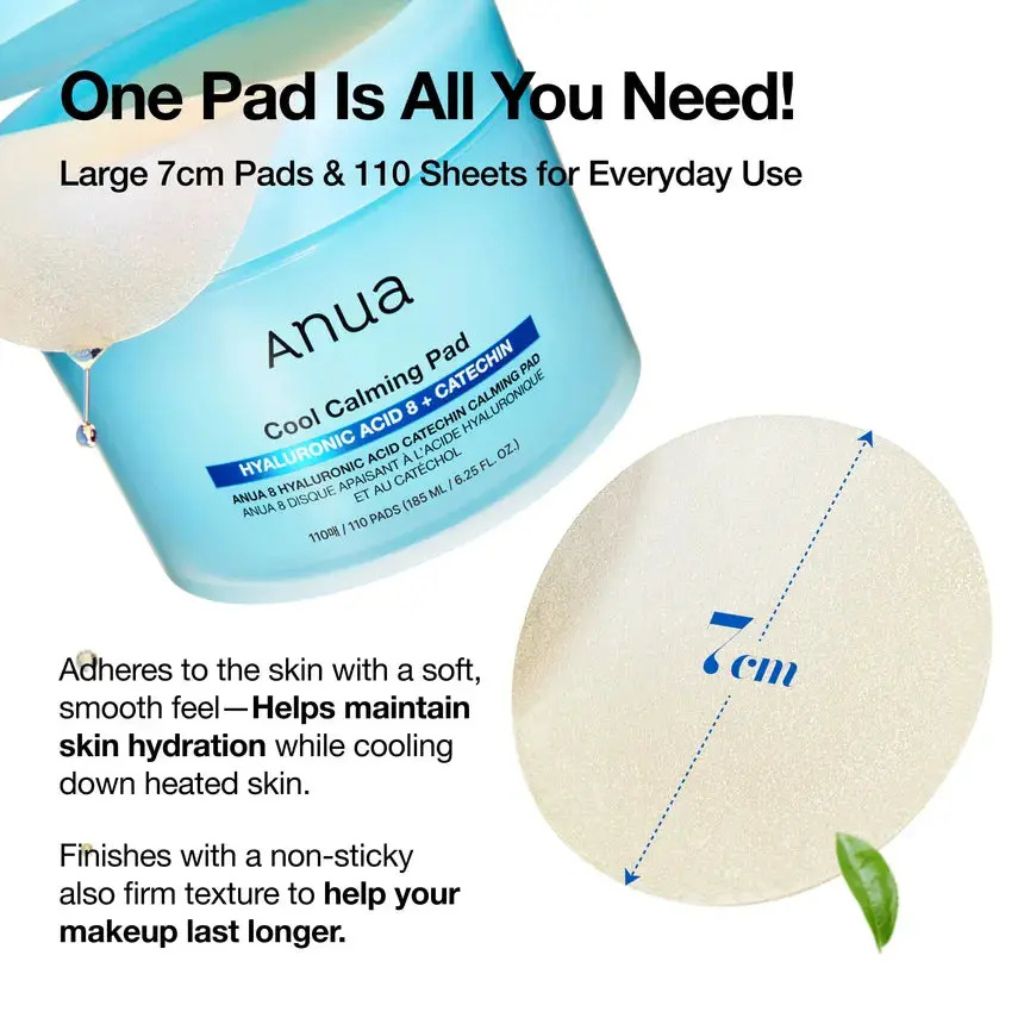 Hyaluronic Acid 8 Plus Catechin Cool Calming Pad